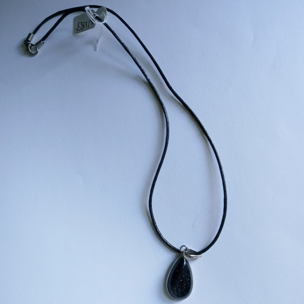 Lapis gemstone necklace